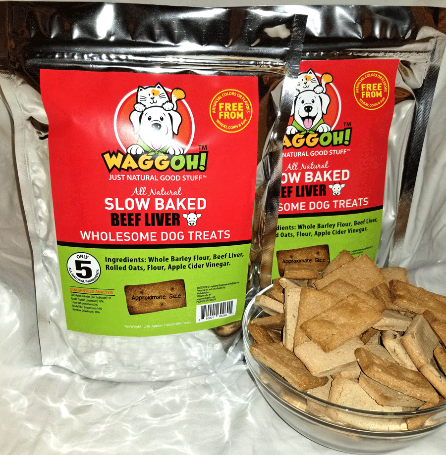 WaggOH! Beef Liver Limited Ingredients Dog Treats