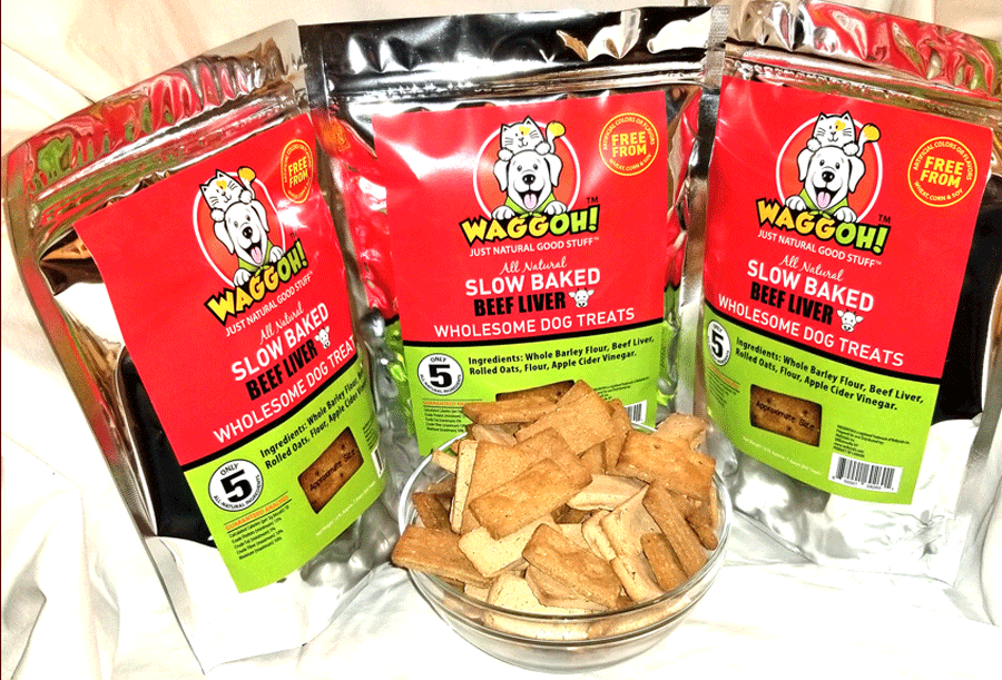 WaggOH! Beef Liver Limited Ingredients Dog Treats