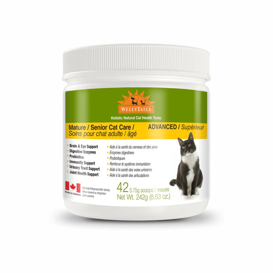 WellyTails Mature/Senior Cat Care ADVANCED  242 grams
