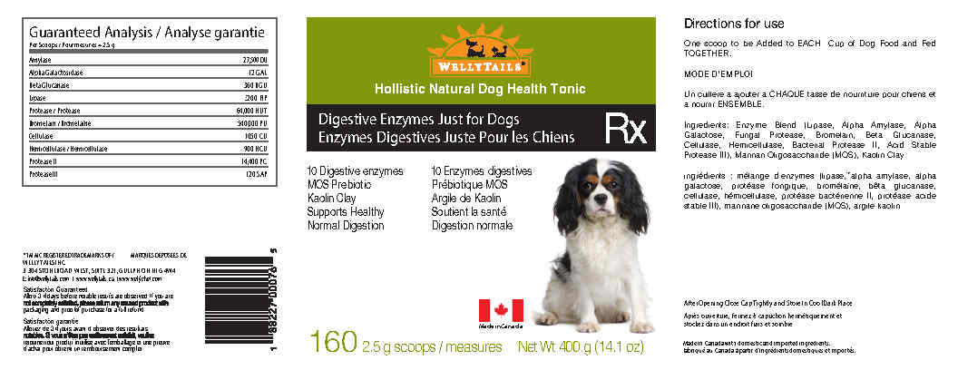Enzimas digestivas WellyTails solo para perros