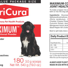 NutriCura 7 Way Hip & Joint MAXIMUM  Veterinary Clinic Dosage Strength Dog Joint Supplement