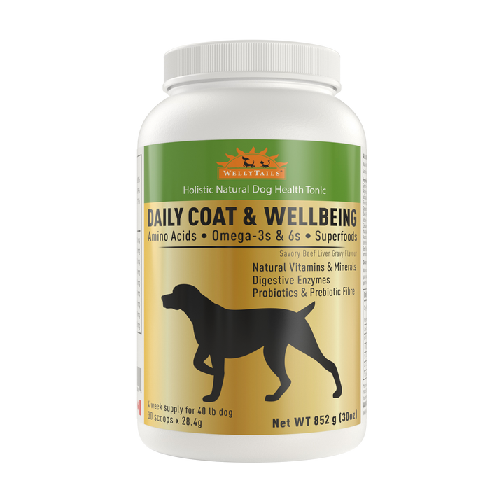 WellyTails® Daily Coat &amp; Wellbeing - para perros
