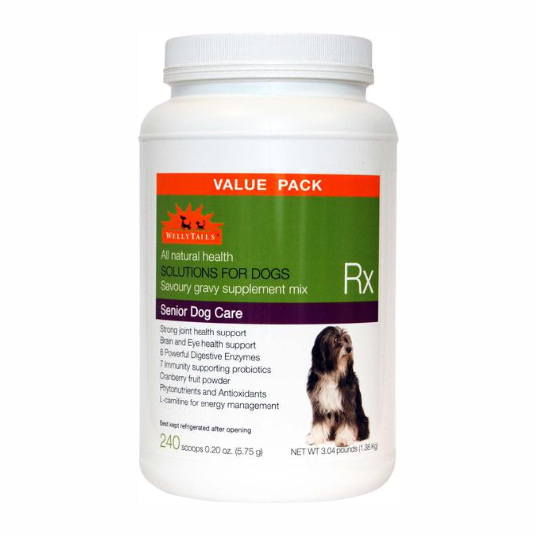 WellyTails Senior Dog Nutritional Supplement for Joint and Urinary Tract Health