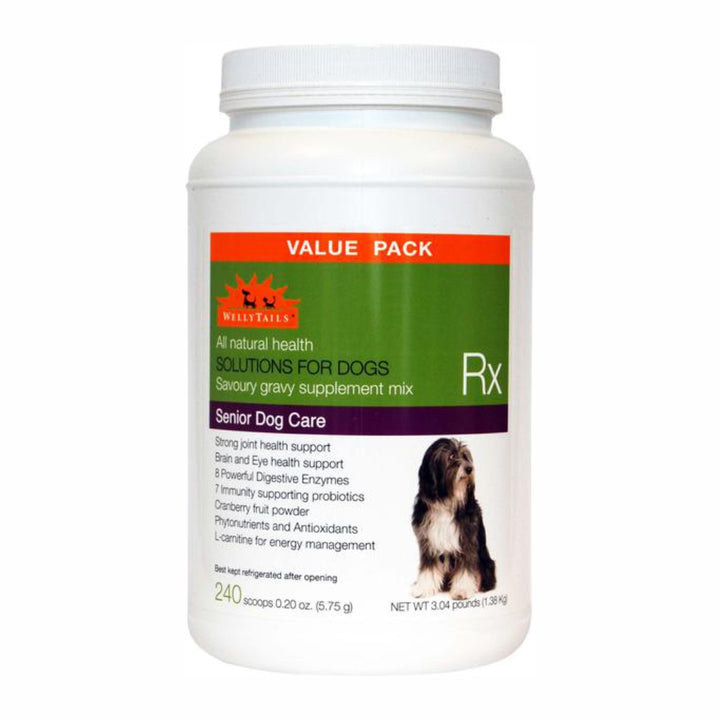 WellyTails Senior Dog Nutritional Supplement for Joint and Urinary Tract Health