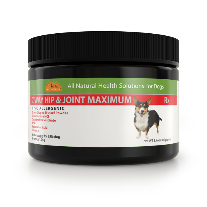 Hypoallergenic 7 Way Hip & Joint Maximum   Dog Joint Supplement  Made in CANADA