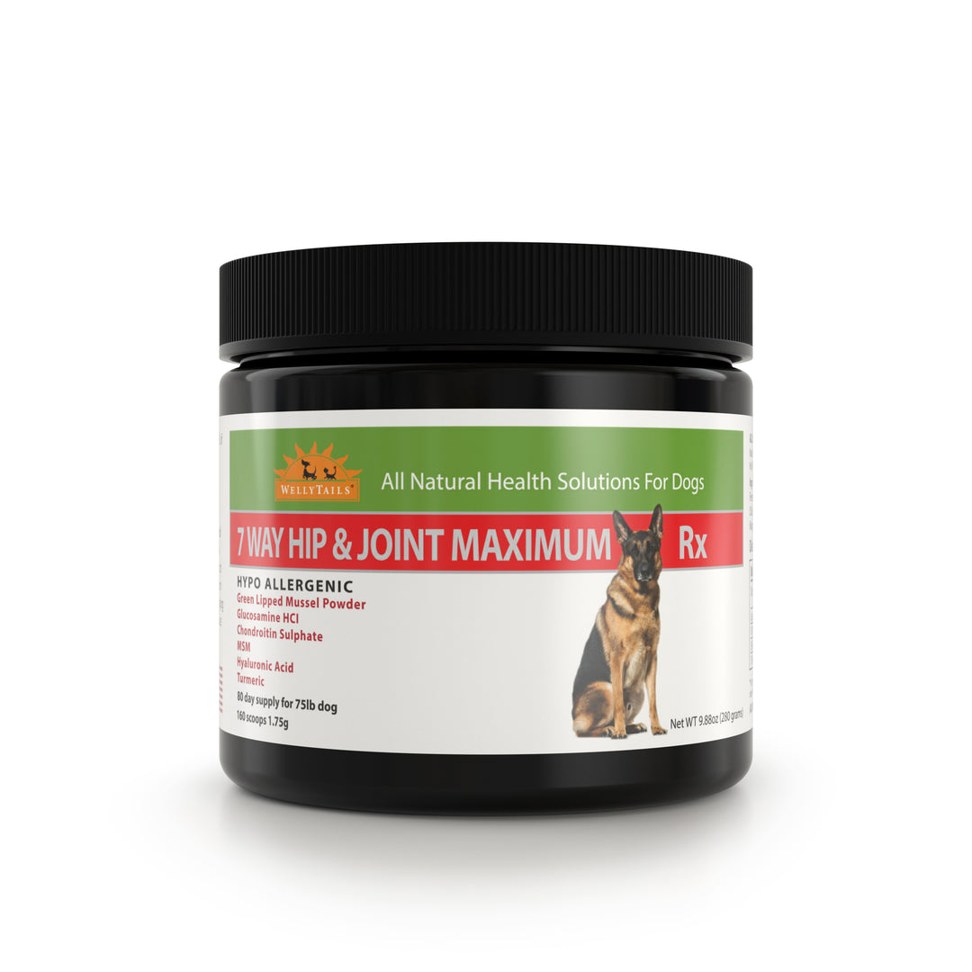 Hypoallergenic 7 Way Hip & Joint Maximum   Dog Joint Supplement  Made in CANADA