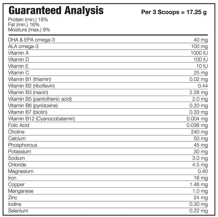 WellyTails Dog Supplements Mighty Green Phytonutrients plus Vitamins & Minerals - WellyTails Inc.