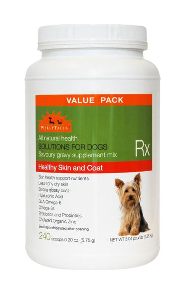 Welly Tails Omega 3 Dog Supplement for Healthy Skin & Coat - WellyTails Inc.