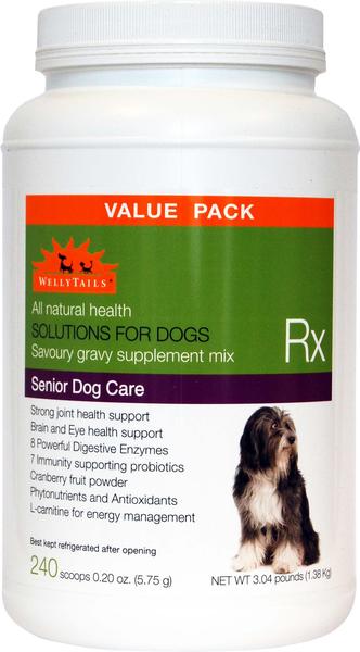WellyTails Senior Dog Nutritional Supplement for Joint and Urinary Tract Health - WellyTails Inc.