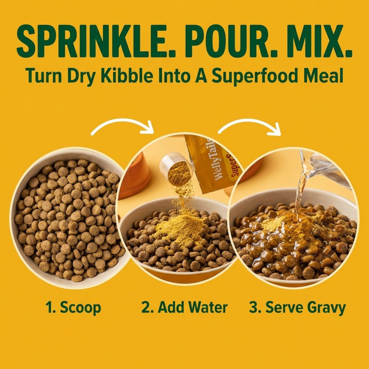 How to use: scoop, add warm water, serve as gravy